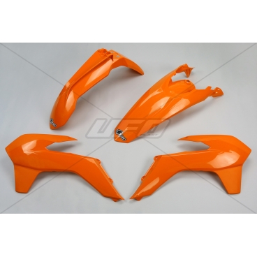 Plastiki KTM EXC 125 200 250 300 350 450 EXCF 250 komplet pomarańczowy UFO